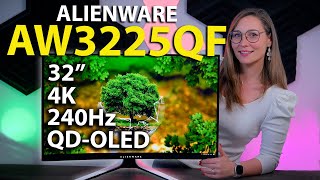 The Ultimate Gaming Monitor  Alienware AW3225QF Review [upl. by Hymen]