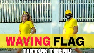 WAVING FLAG  TIKTOK VIRAL  DJ Rowel Remix  Dance Fitness  By OC DUO [upl. by Annitsirhc129]