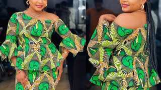 MODÈLE PAGNE AFRICAIN 2023  NOUVELLES COLLECTIONS POUR DAMES  LATEST ANKARA STYLES 2023 pagne2023 [upl. by Alphard]