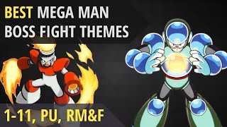 The BEST Mega Man Boss Fight Themes List [upl. by Yeldua]