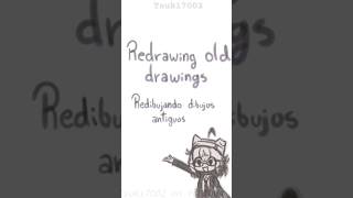 Redrawing old drawings D art bsd bungoustraydogs bungostraydogs ddlc dokidokinatsuki fnf [upl. by Ryun963]