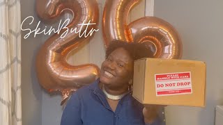 SkinButtr Review  BlackOwned Skincare [upl. by Anicnarf701]