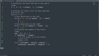 Leetcode 81 Search in Rotated Sorted Array II in Python  Python Leetcode  Python Coding Tutorial [upl. by Nhaj579]