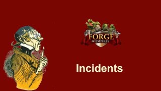 FoEhints Incidents in Forge of Empires [upl. by Ayrotal962]