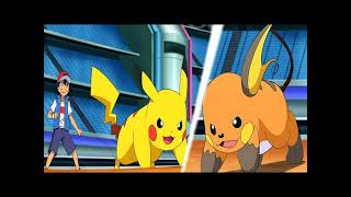 Pokémon  Pikachu vs Raichu mi song about battle [upl. by Verdie]