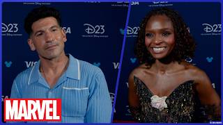 Marvel Television Stars React from 2024s D23 Event [upl. by Plath]