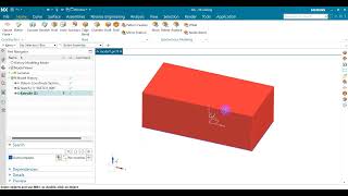 How to use Chamfer in NX [upl. by Juni611]