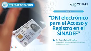 DNI electrónico para el Acceso y Registro en el SINADEF [upl. by Leunas]