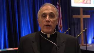 Cardinal DiNardos Message to the Faithful of the Archdiocese on His Election as USCCB President [upl. by Suiratnauq238]