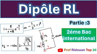 Dipôle RL partie 3 [upl. by Ealasaid]