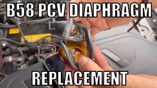 Replacing A Failed B58 PCV Diaphragm [upl. by Neirb]