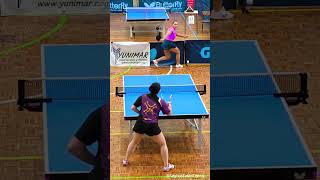 Great Rally 🏓 Short Pips vs Antispin [upl. by Mahtal113]