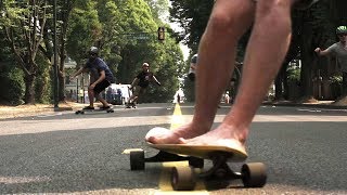 PINTAIL LONGBOARDS ON A CLOSED ROAD [upl. by Oirevas477]