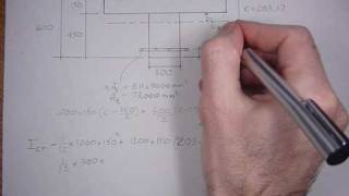 T42 Cracked T Section Inertia [upl. by Dickman]