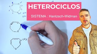 HETEROCICLOS Nomenclatura de HantzschWidman IUPAC [upl. by Getraer]