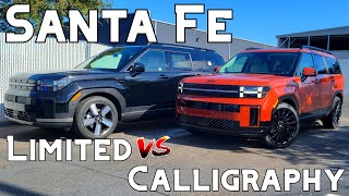 Differences between the 2024 Santa Fe Limited and Santa Fe Calligraphy [upl. by Eidson]