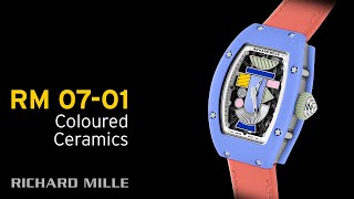 RM 0701 Automatic Winding Coloured Ceramics — RICHARD MILLE [upl. by Torrlow]