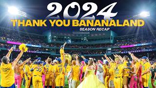 Savannah Bananas 2024 Recap  The Biggest Year in History [upl. by Dorrehs]