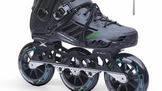 jaspo vitesse 110 inline shoe skates 3 wheels inline 110mm skate 🛼 [upl. by Nagram]