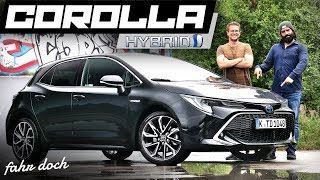 SO MACHT HYBRID SPAß TOYOTA Corolla 20L Hybrid 5Türer 2019  Fahr doch [upl. by Georgianne]