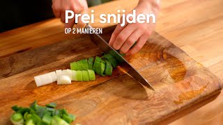 Prei snijden  How to  Allerhande [upl. by Cora717]