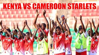 LIVE HARAMBEE STARLETS VS CAMEROON MATCH IN NYAYO STADIUM [upl. by Enidualc]