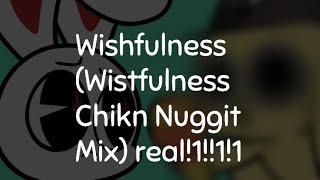 Wishfulness V1 Wistfulness Chikn Nuggit Mix  Custom Wednesday Infidelity Mix Friday Night Funkin [upl. by Segalman449]