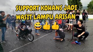 KO HANS SUPPORT JADI WASIT LAMPU 😅  ARISAN SHIJORO BMRT QTT [upl. by Noid474]