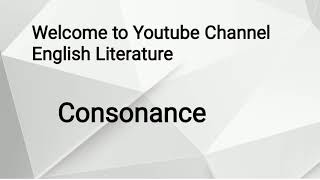 Consonance  Musical Device  Figure of Speech  Concept  Explained in UrduHindi [upl. by Akined]