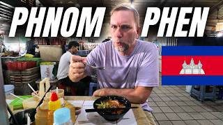 First time in CAMBODIA Crab Brain Noodles [upl. by Yleik]