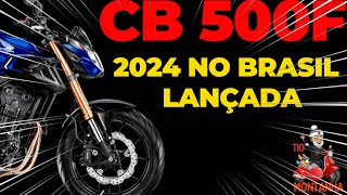 CB 500F 2024 OFICIAL Honda Brasil lança ela [upl. by Leena]