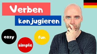 Verben konjugieren  Learn German  Deutsch lernen [upl. by Fidela]