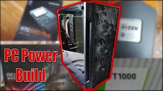 Desktop PC Power Build  Ryzen 5900X  Quadro T1000  64GB RAM [upl. by Strader]