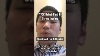 TFCC Rehab Part 3 Strengthening [upl. by Ettennej677]