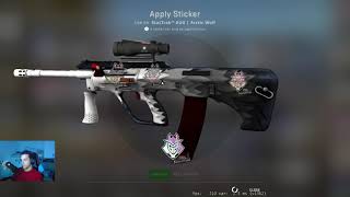 CSGO insane G2 Esports Holo  Stockholm 2021 craft [upl. by Ocko]