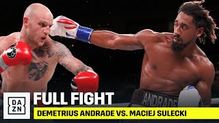 FULL FIGHT  Demetrius Andrade vs Maciej Sulecki [upl. by Romilly]