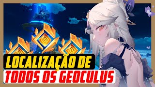 GUIA ATUALIZADO LOCALIZAÇÃO DE TODOS OS GEOCULUS  GENSHIN IMPACT [upl. by Janessa778]