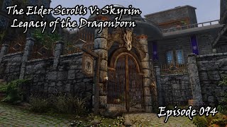 Skyrim Legacy of the Dragonborn V6  Ep 094  Pickys BeaconResonator and Dagger of Symmachus [upl. by Lamok573]