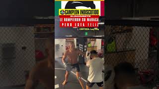 🤣LAZYBOY ME METIERON UNA 🥒 shorts shortsfeed shortsvideo boxeo mexico deportes ufc [upl. by Annaierb]