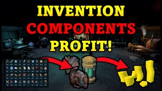 Turn Your Extra Invention Components into Amazing Profit RuneScape 3 [upl. by Leunamesoj929]