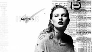 Taylor Swift  Gorgeous Lyric Video [upl. by Ingram792]