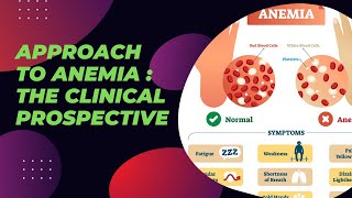 Approach to Anemia  The clinical Prospective [upl. by Simson]