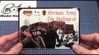 Strelets 172 German Army WWII in Stalingrad  093 wwweModelscouk [upl. by Bencion]