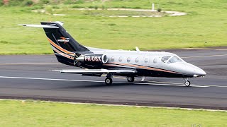 Hawker 400  Cockpit Preparation  Takeoff and Landing PilotThiagoSantin [upl. by Kemeny]