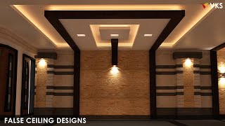 Modern False Ceiling Interior Designs  Bedroom Gypsum Ceiling Designs  POP False Ceiling Designs [upl. by Tolecnal]