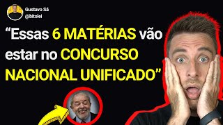 Quais matérias estudar para o Concurso Nacional Unificado [upl. by Rento]