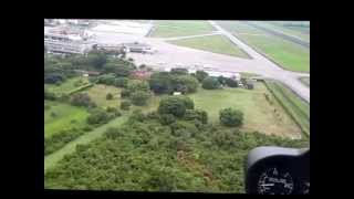 APROXIMACION AEROPUERTO  HELICÓPTERO  ESCUELA DE AVIACIÓN DEL PACIFICO [upl. by Alisa625]