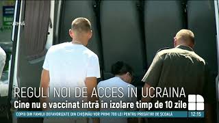 Reguli NOI de intrare în Ucraina din 5 august Ce trebuie să respecte turiştii [upl. by Nosde]