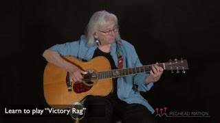 Maybelle CarterStyle Guitar with Cathy Fink  quotVictory Ragquot [upl. by Linehan203]