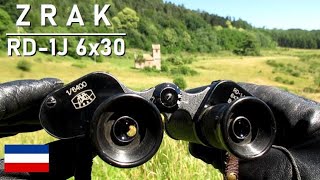 ZRAK RD1J 6x30  Yugoslav Army Binoculars  Jugoslawisches Dienstglas  бинокль [upl. by Oeht420]